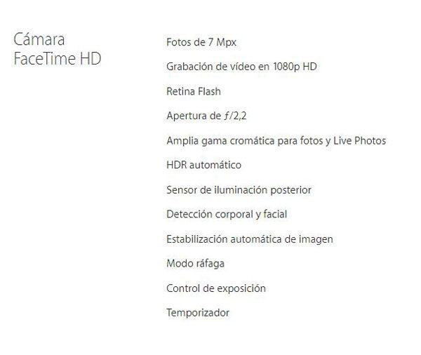 precio-iphone-7s-caracteristicas-camara-frontal